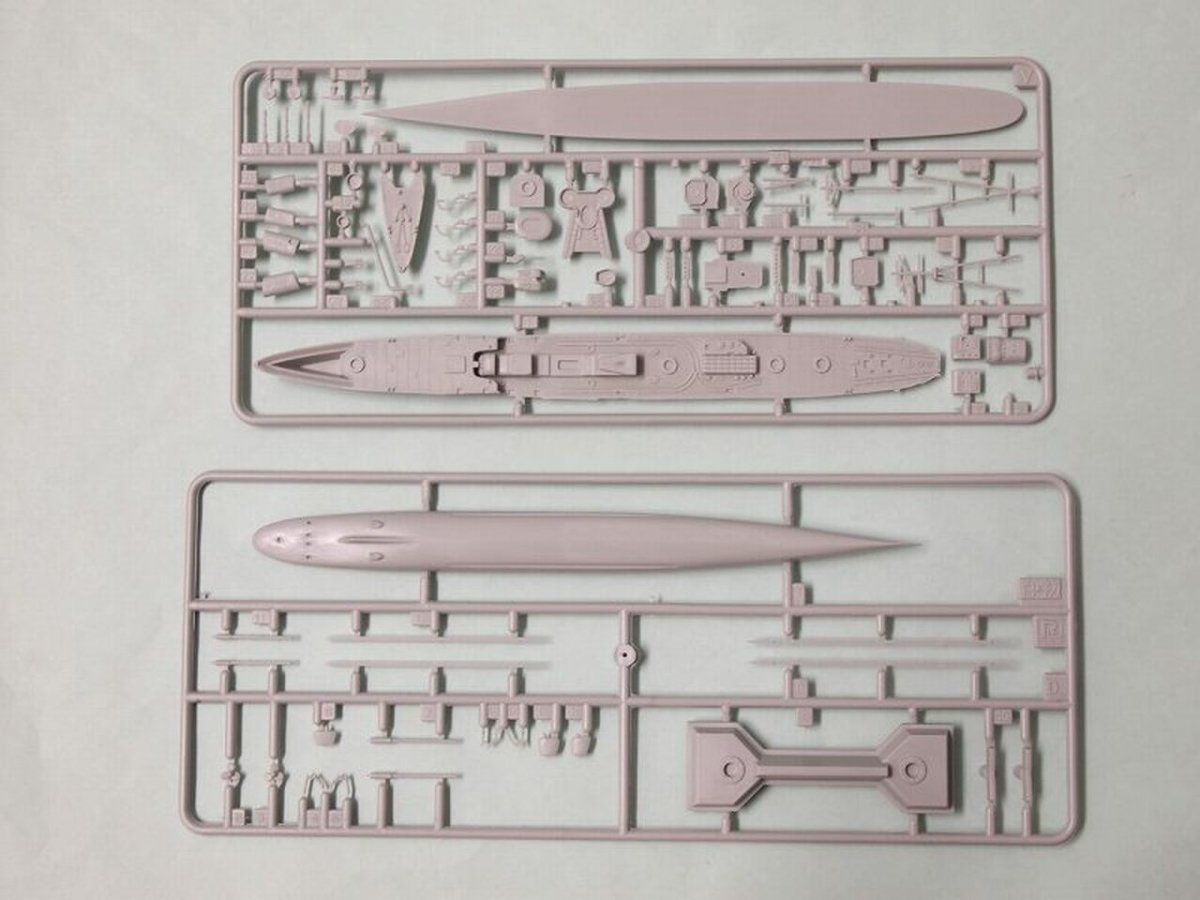 Maquette Pit-Road W138 du destroyer japonais Umikaze avec pièces de coque au 1/700 – Bild 4
