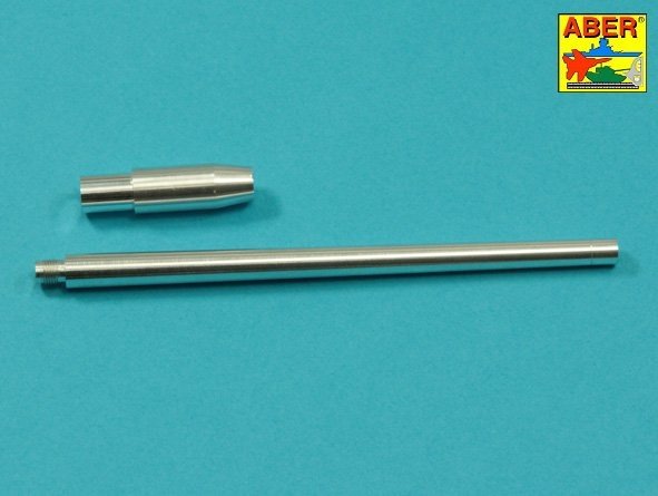 Aber 35L-302 128mm PaK 44L/55 barrel for Jagdtiger (Takom) 1/35 assault gun
