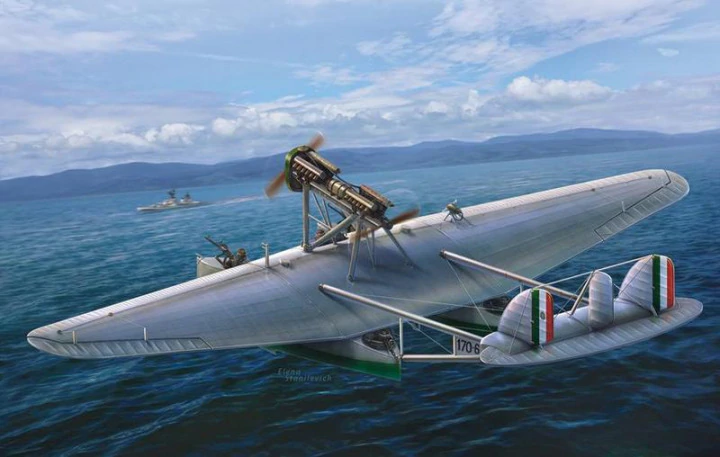 Dora Wings 72020 Savoia-Marchetti S.55 Bombardier-torpilleur italien 1/72