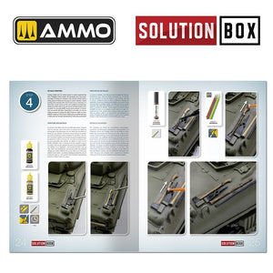 Ammo of Mig 6528 SOLUTION BOOK 22 - Comment peindre les véhicules américains de la Seconde Guerre mondiale sur le théâtre d&amp;#39;opérations européen (Livre multilingue) – Bild 5