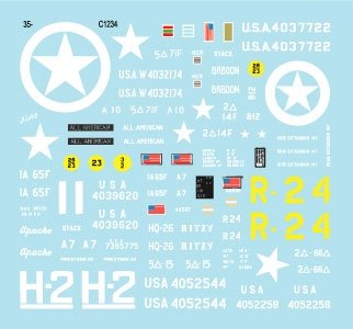 Star Decals 35-C1234 Obusiers automoteurs américains 1/35 – immagine 3
