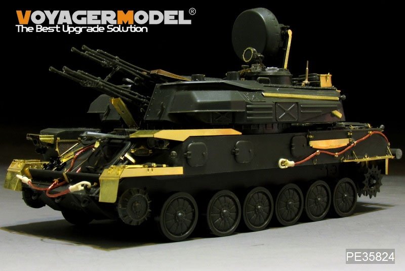 Maquette Voyager PE35824 ZSU-23-4 SHILKA russe moderne (pour MENG TS-023) 1/35 – Bild 3