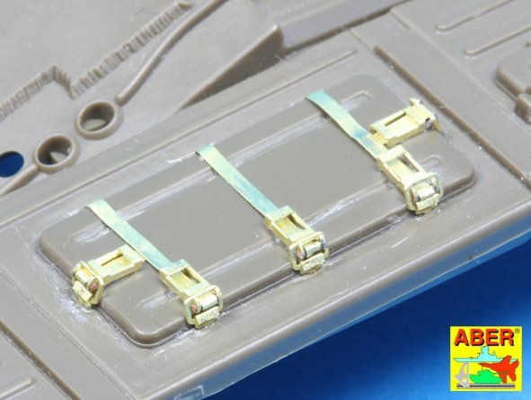 Aber 35A122 Attaches pour chars russes modernes comme le T-64;T-72;T-80;T-90 (1/35) – imagen 6