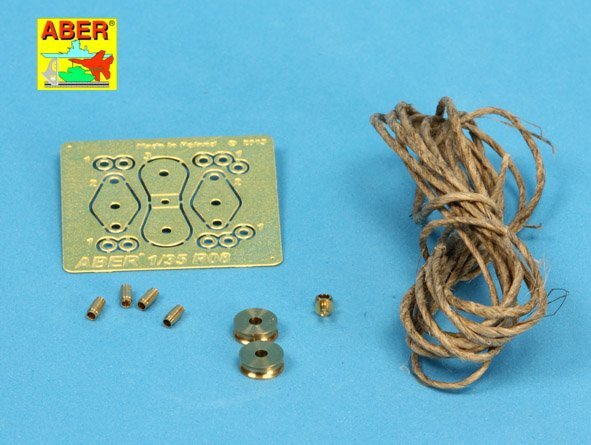 Poulie simple tout usage Aber R-08n x 2 pièces (1/35)