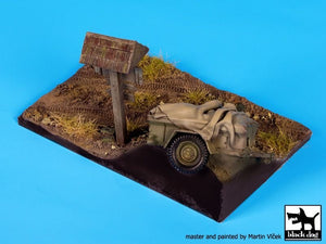 Black Dog D35063 Route avec socle de remorque 1/35  – immagine 2