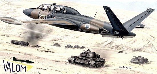 Valom 72088 Fouga CM.170 Magister (IAC, FiAF) 1/72