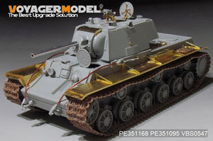 Maquette Voyager PE351168A KV-1 russe Mod.1942 de base (A sans canon) (pour TRUMPETER 09597) 1/35 – Bild 2