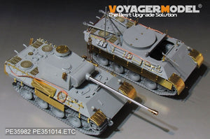 Maquette Voyager PE35982 Char Panther D allemand de la Seconde Guerre mondiale, version initiale de base, pour TAKOM 2103 au 1/35 – image 11