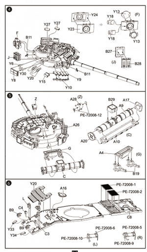 Modelcollect UA72193 Soviet T-80 Main Battle Tank 1970S-1990S N in1 1/72 – zdjęcie 10