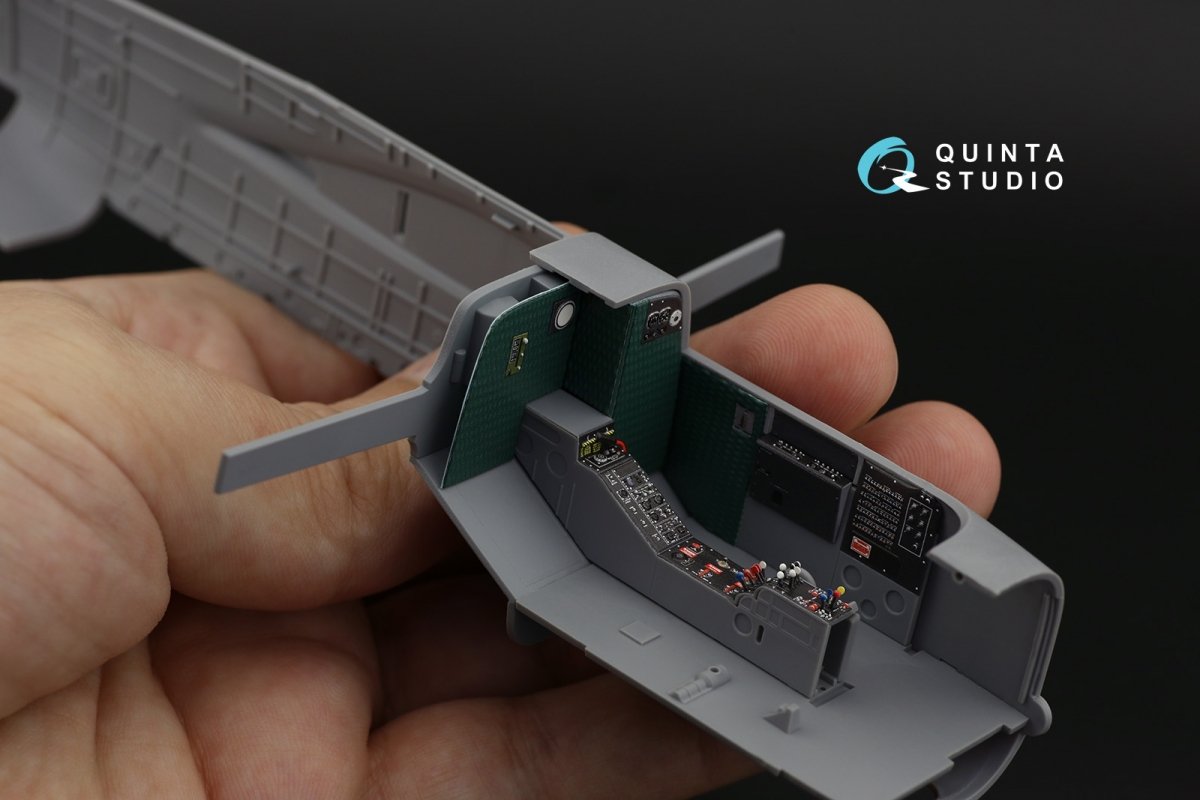 Intérieur imprimé en 3D et coloré sur papier décalcomanie Quinta Studio QD48237 B-26K (ICM) 1/48 – immagine 10
