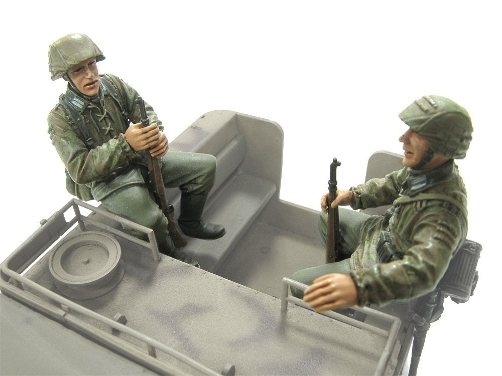 Hobby Fan HF537 Sdkfz 11 3t ÉQUIPAGE DU FRONT DE L&amp;#39;EST (1) - 2 FIGURINES 1/35