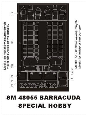 Montex SM48055 Fairey Barracuda SPÉCIAL HOBBY