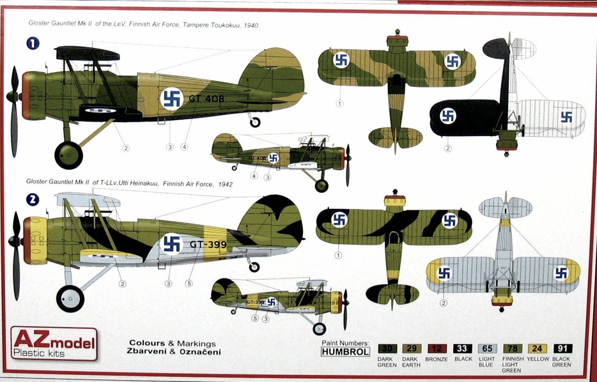 AZ-Model 7526 Gauntlet Mk.II Finlande 1/72 – immagine 2