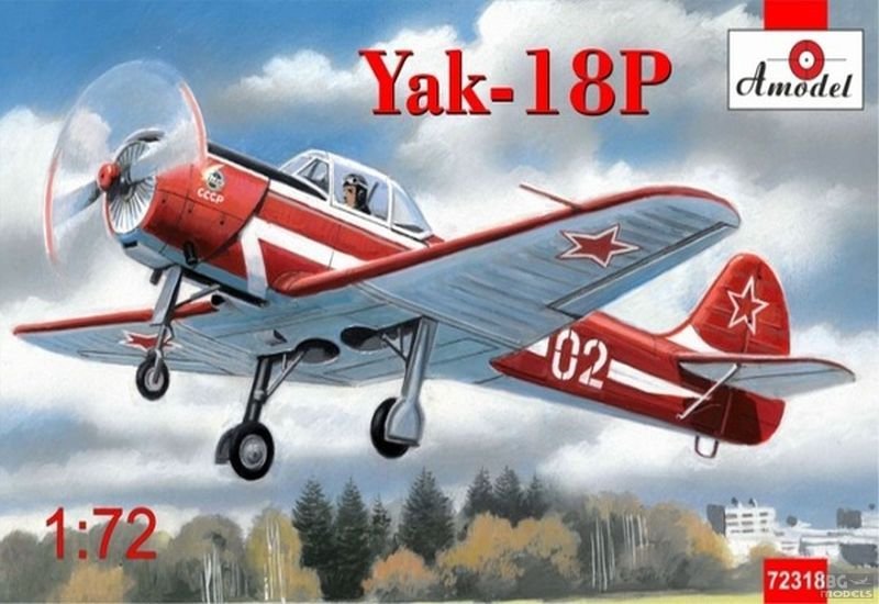 Maquette A-Model 72318 Yak-18P 1/72