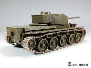 ET Model P35-068 Chenilles fonctionnelles pour char de croisière britannique A34 Comet, compatible avec la maquette TAMIYA (impression 3D), échelle 1/35  – immagine 7