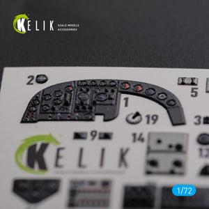 Décalcomanies 3D intérieures KELIK K72107 KI-21 pour maquette ICM au 1/72 – image 7