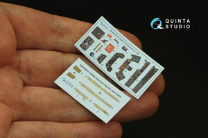 Quinta Studio QD48376 Ta 152H 3D-Printed &amp;amp; coloured Interior on decal paper (Zoukei Mura) 1/48 – zdjęcie 5