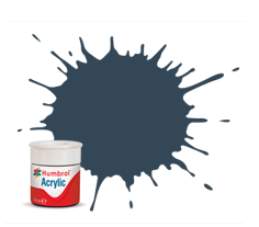 Peinture acrylique mate Humbrol AB0245 245 RLM 74 Graugrun 14 ml