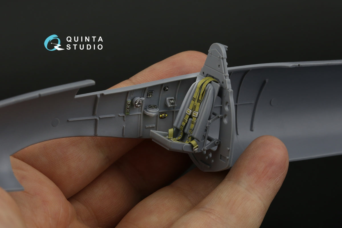 Intérieur imprimé en 3D et coloré sur papier décalcomanie Quinta Studio QD32211 Westland Whirlwind FB Mk.I (Special Hobby) 1/32  – Bild 11