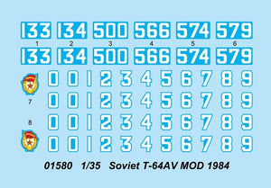 Trumpeter 01580 Soviet T-64AV MOD 1984 1/35 – zdjęcie 10