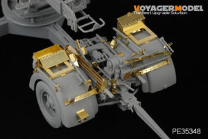 Maquette Voyager PE35348, char allemand PaK 43/3 L/71 de la Seconde Guerre mondiale avec boîte à outils, pour DRAGON 6522 au 1/35 – Bild 6