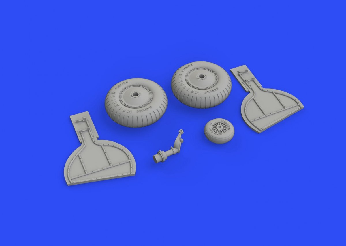 Roues Eduard 632150 Bf 108 1/32 EDUARD – image 3