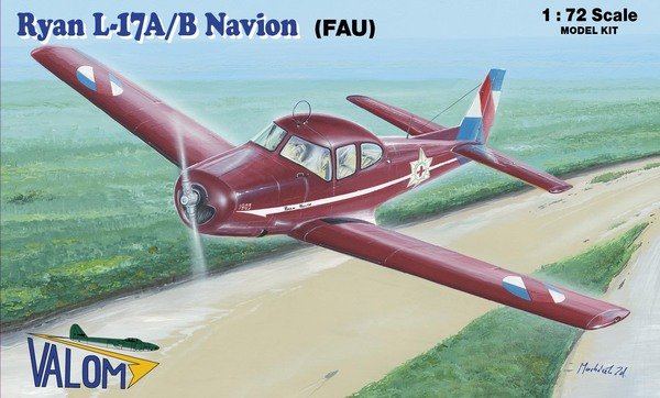 Valom 72108 Ryan L-17A/B Navion (FAU) 1/72