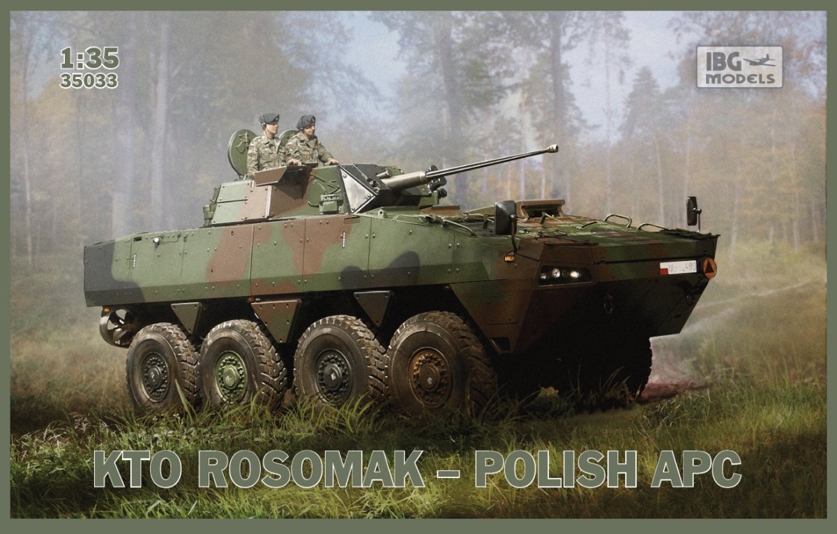 IBG 35033 KTO Rosomak - Polonais APC 1/35