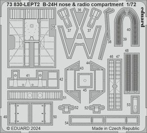 Eduard BIG72183 B-24H AIRFIX 1/72 – immagine 4