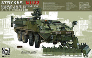 AFV Club 35132 Véhicule de génie américain Stryker M1132 avec chasse-mines de surface (1/35)