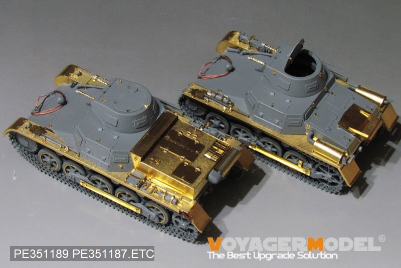 Maquette Voyager PE351189, char allemand Pz.Kpfw.I Ausf.B de la Seconde Guerre mondiale (pour TAKOM 2145), échelle 1/35 – Bild 14