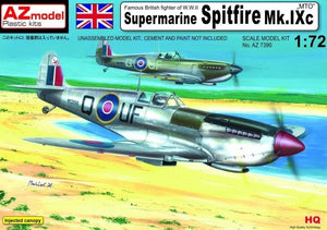 Maquette AZ AZ7390 Supermarine Spitfire Mk.IXc « MTO » (1/72)