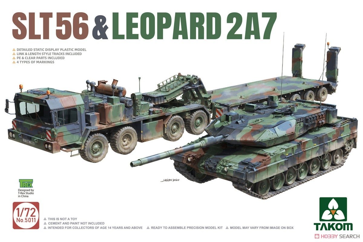 Takom 5011 SLT56 &amp;amp; Léopard 2 A7 1/72