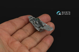 Intérieur imprimé en 3D et coloré sur papier décalcomanie Quinta Studio QD72051 F-35A Lighting II (Tamiya) 1/72 – immagine 12