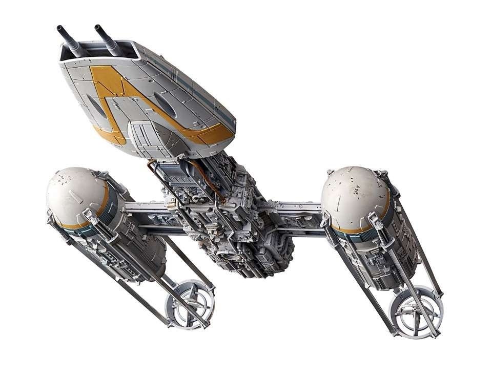 Revell 01209 Star Wars Y-Wing Starfighter - Bandai 1/72 – imagen 3