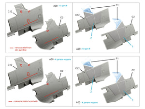 Quinta Studio QP35010 Plaques de blindage FW 190A-8/R-8 (Border Model) 1/35 – image 8