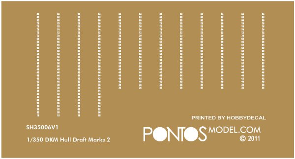 Pontos 35033F1 ADMIRAL GRAF SPEE 1939 Kit de détails 1/350 – immagine 15