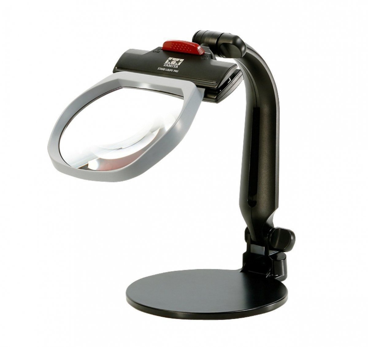 Loupe sur trépied Tamiya 74110 Pro avec lentille multicouche 1,8x