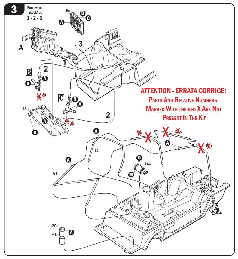 Italeri 3664 Ford Escort Zakspeed Gr.2 1/24 – Bild 7