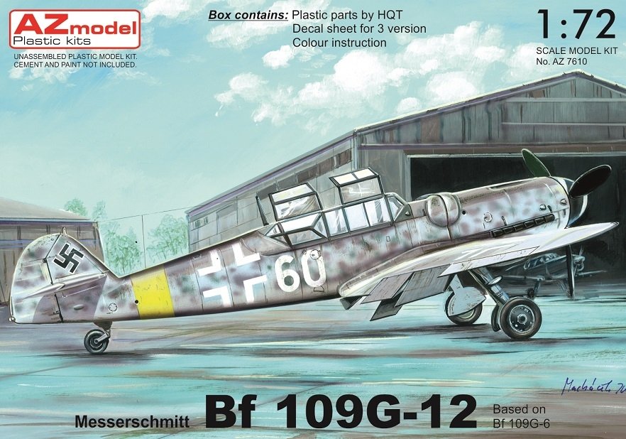 AZ Modèle AZ7610 Bf 109G-12 1/72