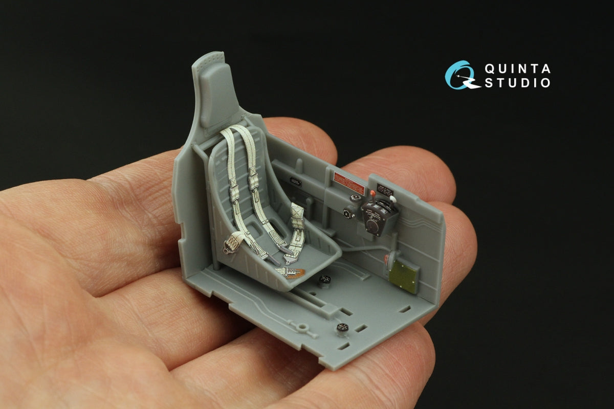 Intérieur coloré imprimé en 3D sur papier décalcomanie Quinta Studio QD32214 P-40M WarHawk (Trumpeter) 1/32 – image 7