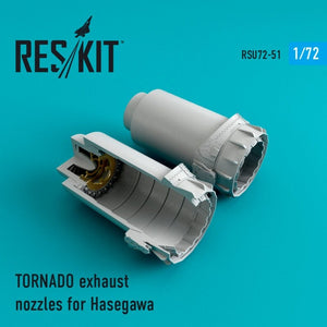 Buses d&amp;#39;échappement RESKIT RSU72-0051 Tornado pour Hasegawa 1/72