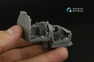 Intérieur imprimé en 3D et coloré sur papier décalcomanie Quinta Studio QDS-48362 AH-64D (Hasegawa) (Petite version) 1/48 – image 10