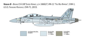 Italeri 2823 F/A-18F Couleurs spéciales de l&amp;#39;US Navy 1/48 – image 8