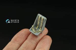 Quinta Studio QR+32033 Ceintures de sécurité pour avions de chasse de la Luftwaffe de la Seconde Guerre mondiale (avec boucles métalliques) (Tous les kits) 1/32 – Bild 3