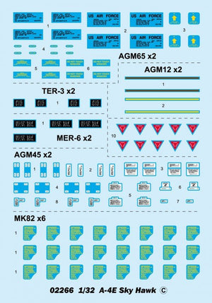 Trumpeter 02266 A-4E Sky Hawk 1/32 – immagine 2