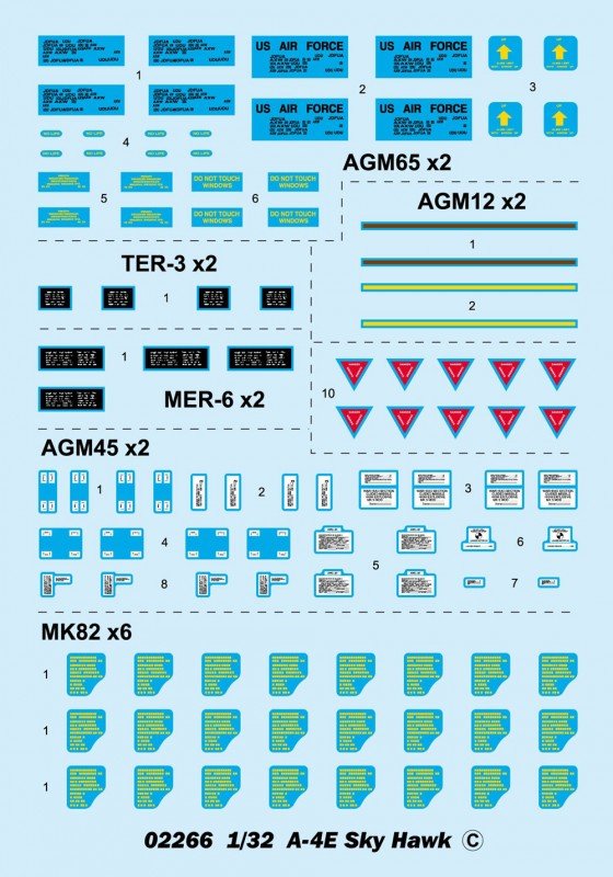Trumpeter 02266 A-4E Sky Hawk 1/32 – immagine 2