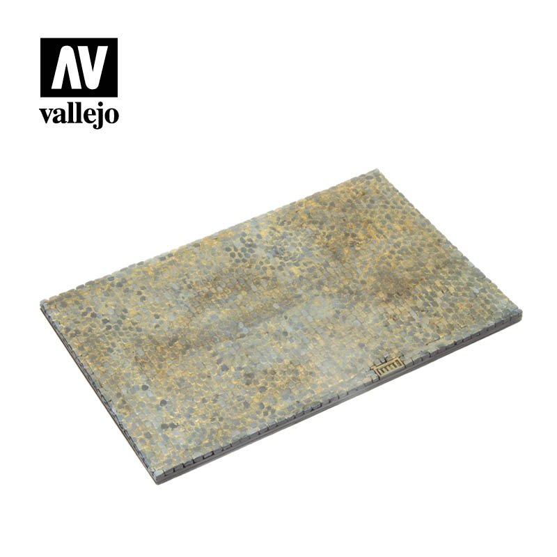 Vallejo SC110 Scenics Rue pavée 24,5×16 cm 1/35