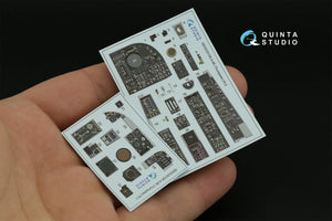 Intérieur imprimé en 3D et coloré sur papier décalcomanie Quinta Studio QDS-32106 A-6E Intruder (Trumpeter) (Petite version) 1/32 – image 2