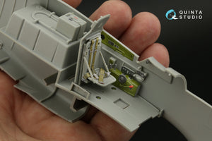 Intérieur imprimé en 3D et coloré sur papier décalcomanie Quinta Studio QD32144 P-51D Mustang (Trumpeter) 1/32 – Bild 11